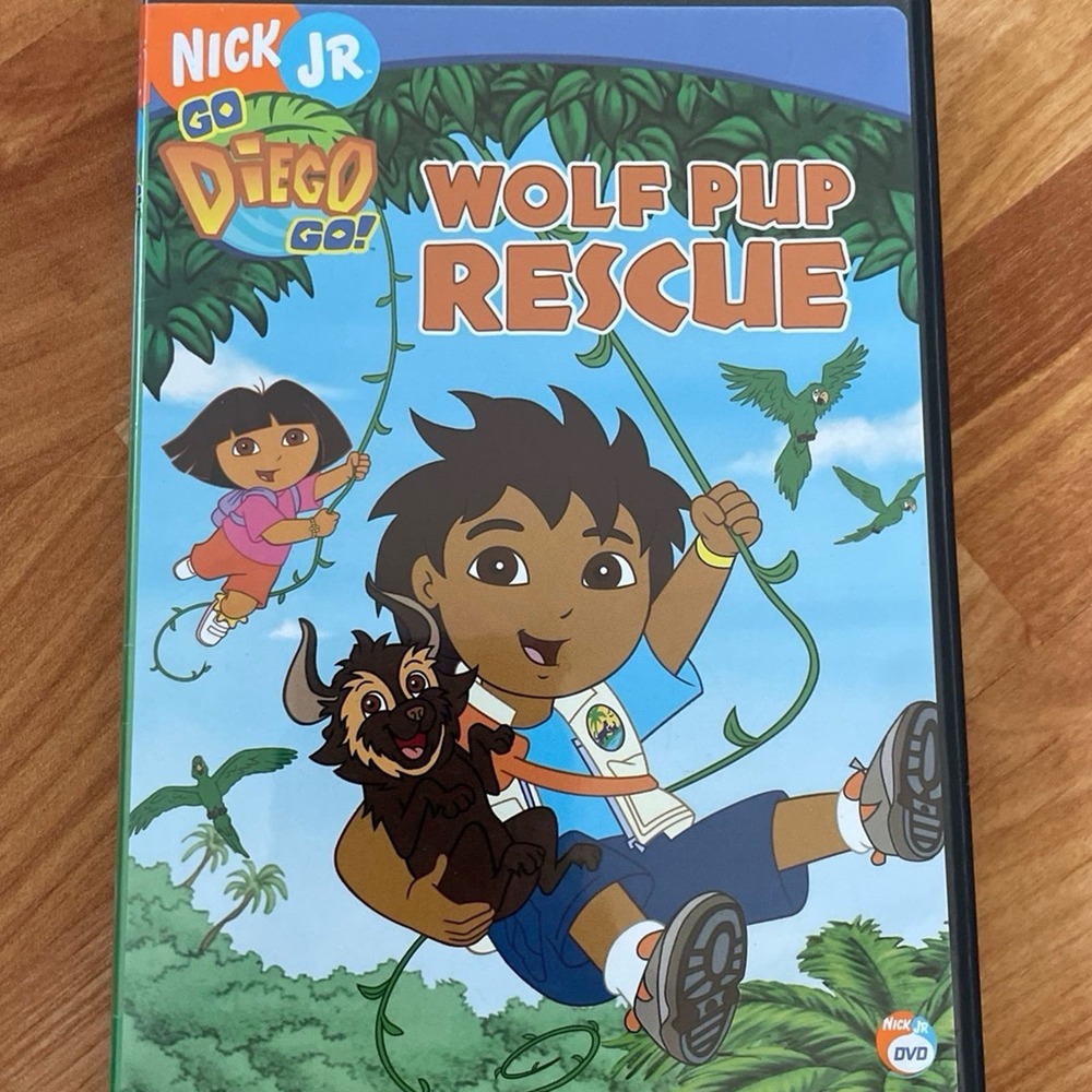 Nick Jr Go Diego Go Wolf Pup Rescue DVD